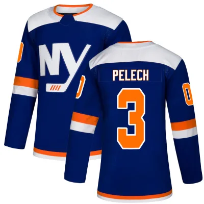 Men's Adam Pelech New York Islanders Alternate Jersey - Blue Authentic