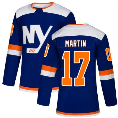 Men's Matt Martin New York Islanders Alternate Jersey - Blue Authentic