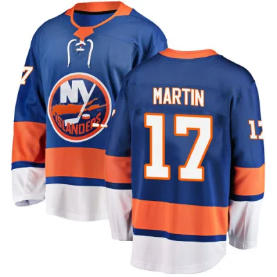 Men's Matt Martin New York Islanders Home Jersey - Blue Breakaway