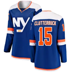 Women's Cal Clutterbuck New York Islanders Alternate Jersey - Blue Breakaway