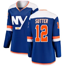 Women's Duane Sutter New York Islanders Alternate Jersey - Blue Breakaway