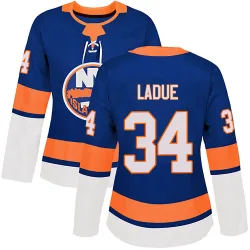 Women's Paul LaDue New York Islanders Home Jersey - Royal Authentic