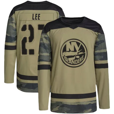 Youth Anders Lee New York Islanders Military Appreciation Practice Jersey - Camo Authentic