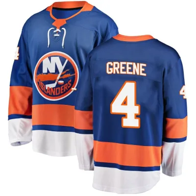 Youth Andy Greene New York Islanders ized Home Jersey - Blue Breakaway