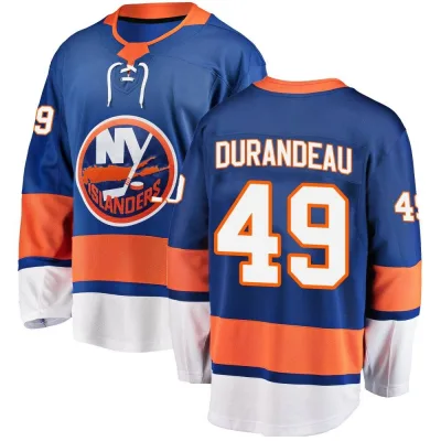 Youth Arnaud Durandeau New York Islanders Home Jersey - Blue Breakaway