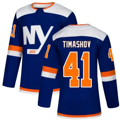 Youth Dmytro Timashov New York Islanders Alternate Jersey - Blue Authentic