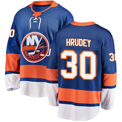 Youth Kelly Hrudey New York Islanders Home Jersey - Blue Breakaway