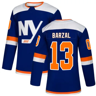 Youth Mathew Barzal New York Islanders Alternate Jersey - Blue Authentic