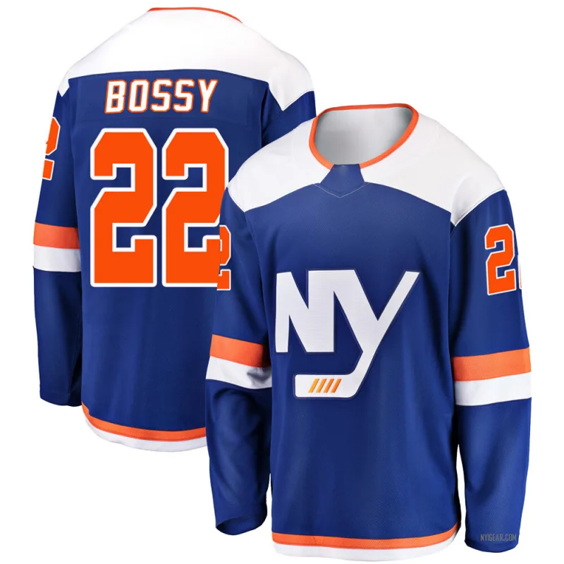 Youth Mike Bossy New York Islanders Alternate Jersey - Blue Breakaway