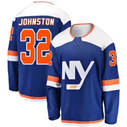 Youth Ross Johnston New York Islanders Alternate Jersey - Blue Breakaway